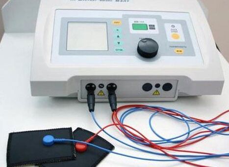 Urządzenie do elektroforezy - zabieg fizjoterapeutyczny na zapalenie gruczołu krokowego
